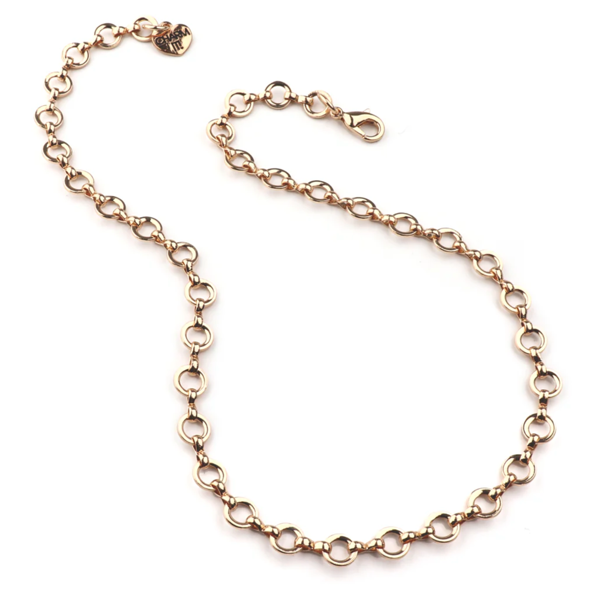 Charm It! Gold Chain Choker Necklace