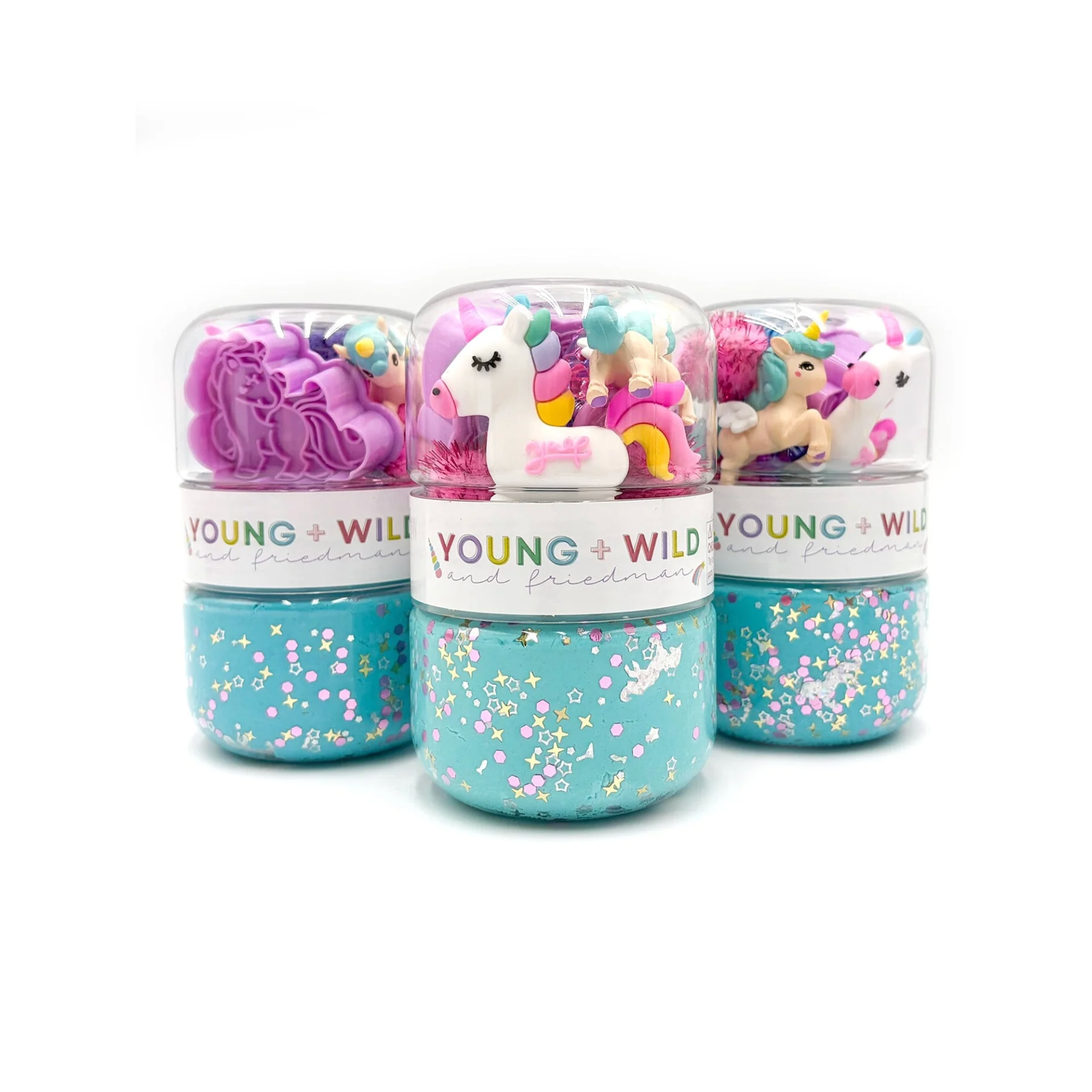 Grab & Go Dough Jar - Unicorn