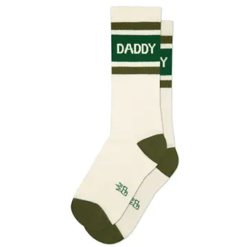 Daddy Gym crew sock