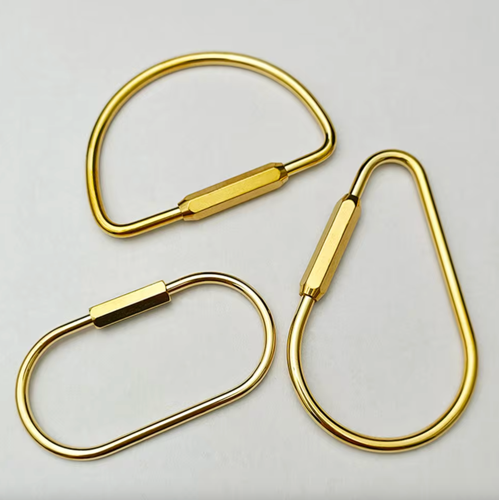 Brass Keyring