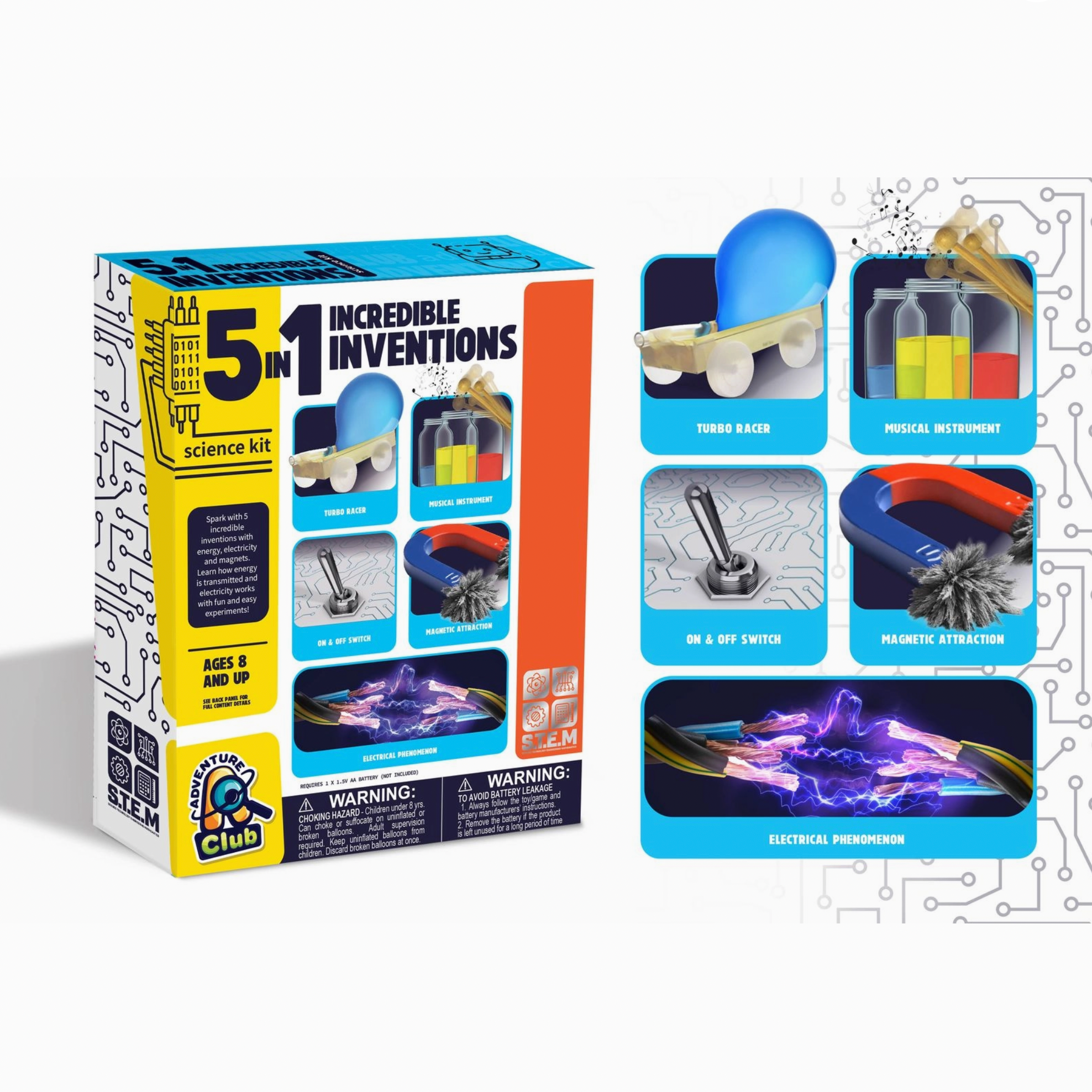 5 in 1 Incredible Inventions