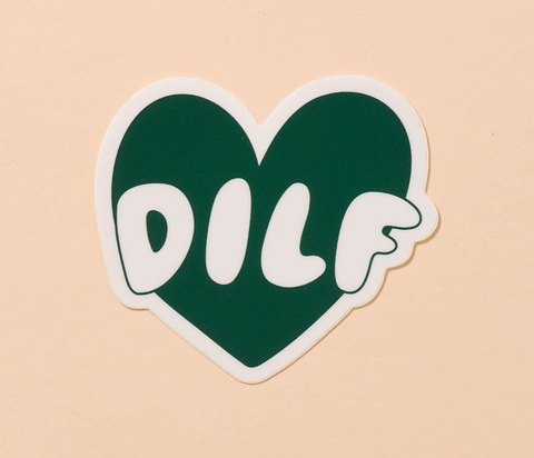 Dilf Vinyl Sticker