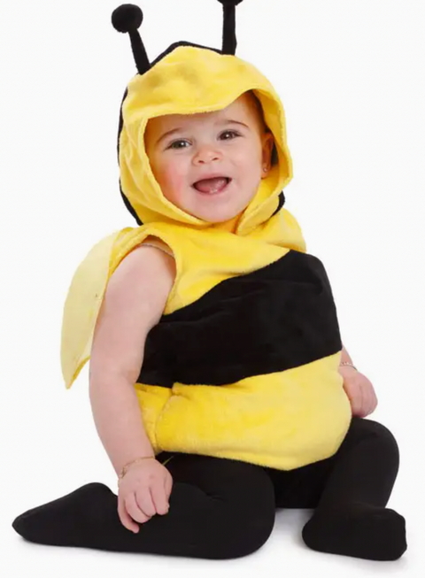 Fuzzy Little Bee Costume