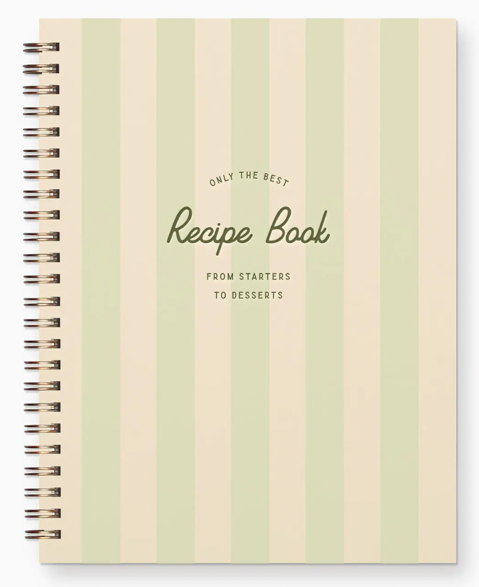 Only the Best Striped Recipe Book