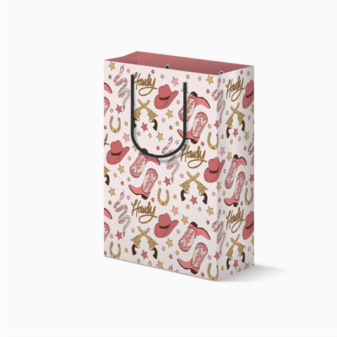 Cowgirl Gift Bag Large