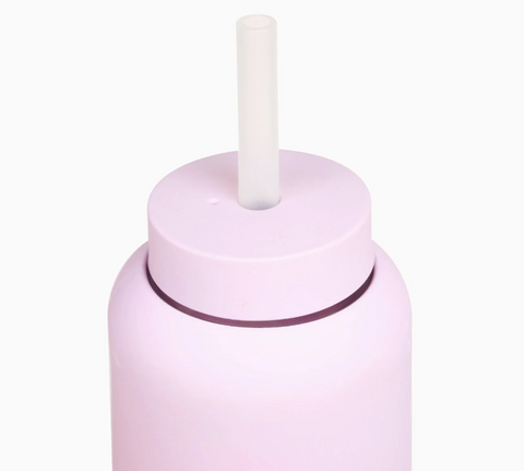 Lounge Straw & Cap Lilac