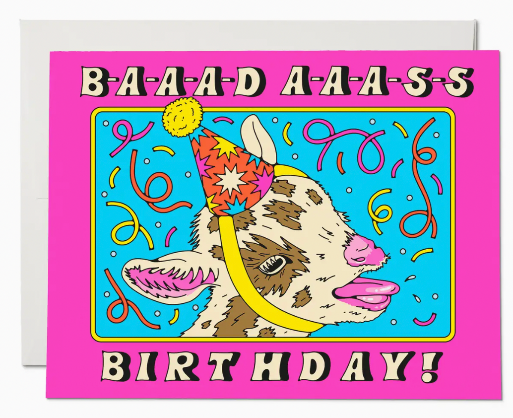 Bad Ass Birthday Card