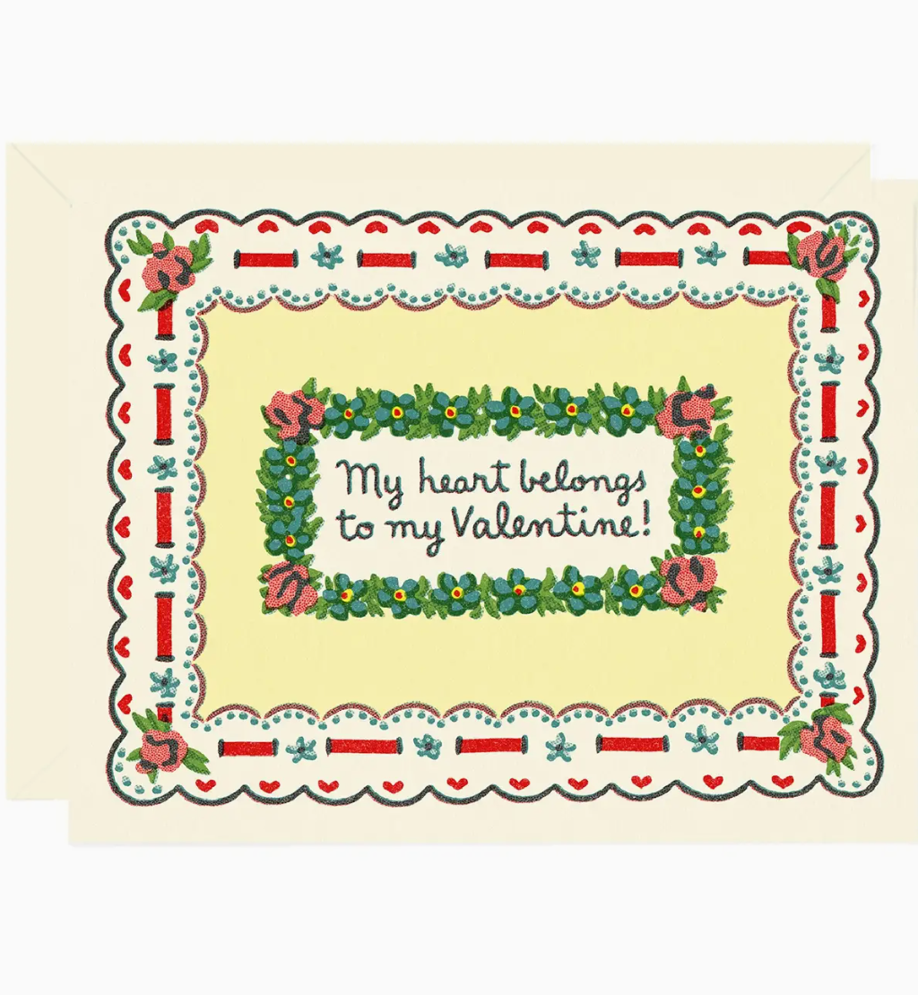 Vintage Valentine Greeting Card