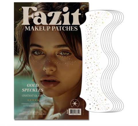 Gold Stardust Speckles Makeup Patches