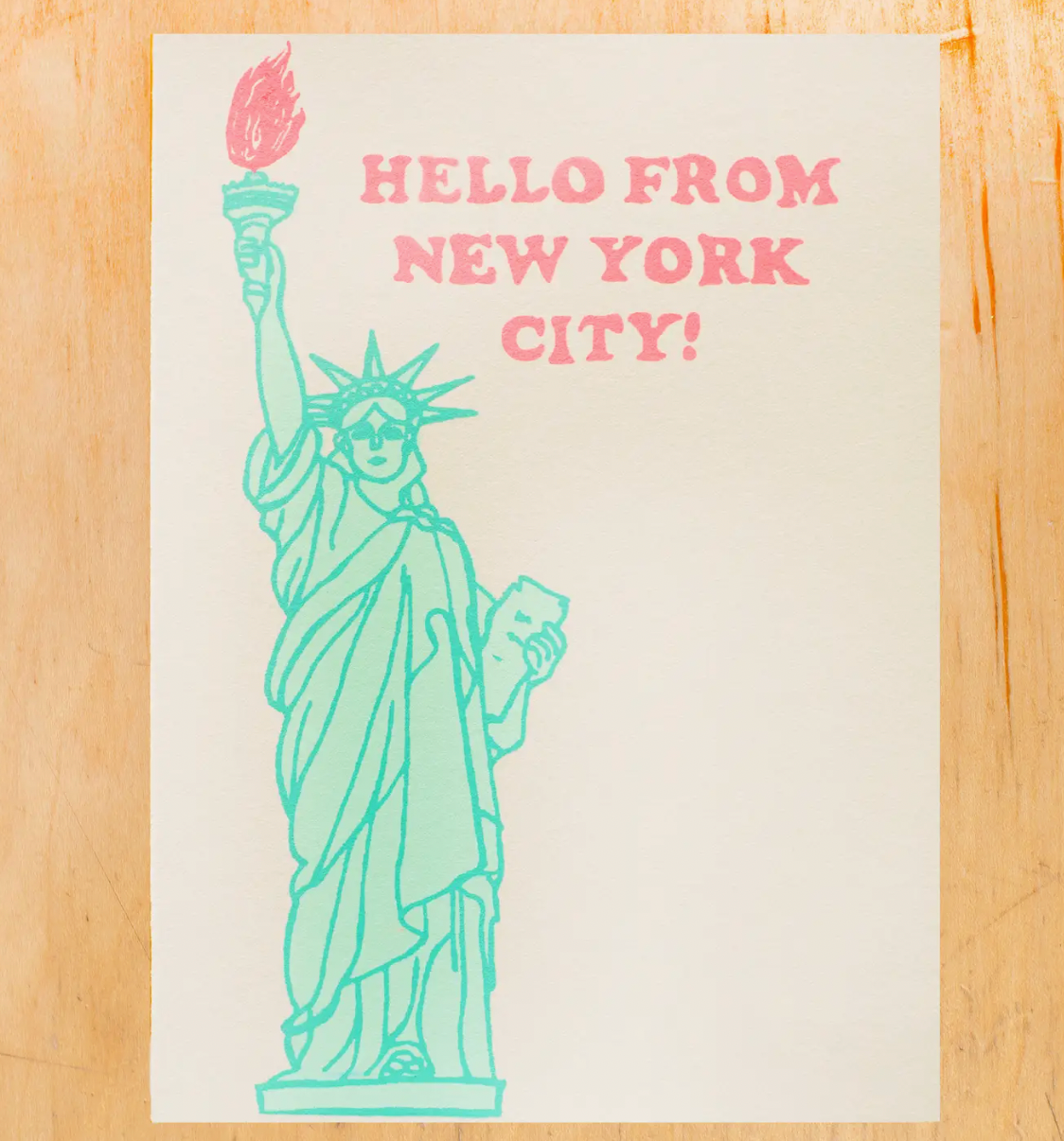 Statue of Liberty Greeting Card
