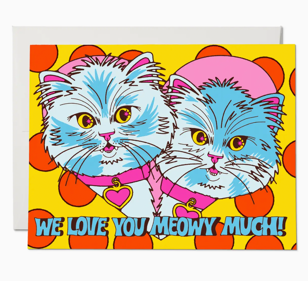 Meowy Much Card
