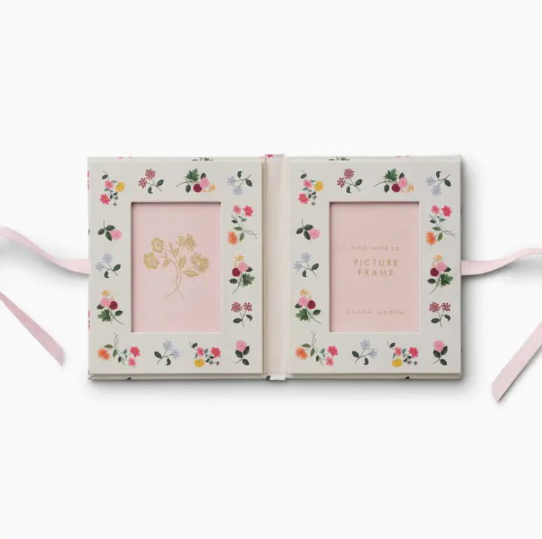 Ditsy Dahlia Folio Paper Wrapped Picture Frame