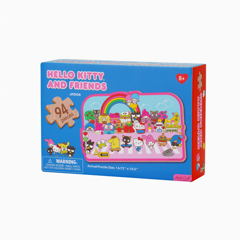 Sanrio Hello Kitty® and Friends Jigsaw Puzzle: Street with Shops