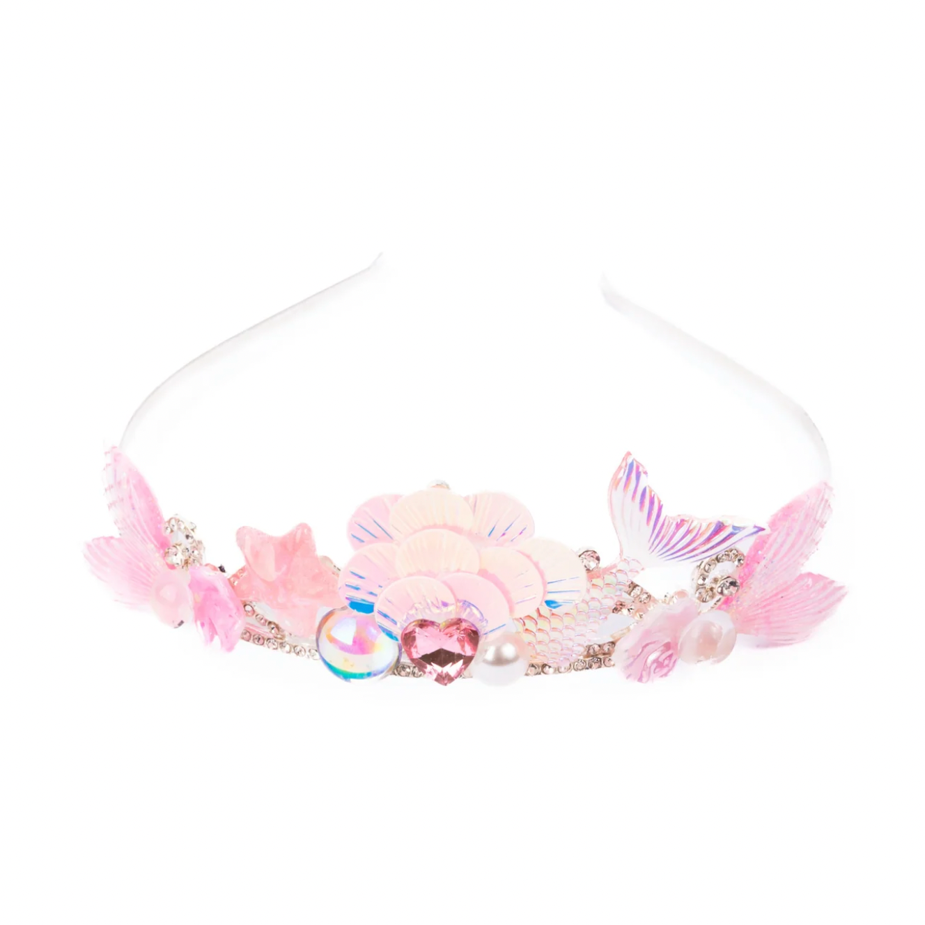 Boutique Ocean Jewel Tiaras Pink