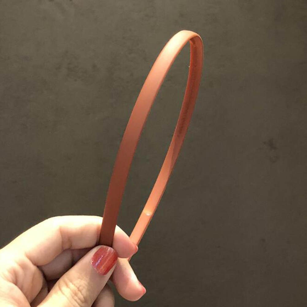 Thin Solid Colored Headband