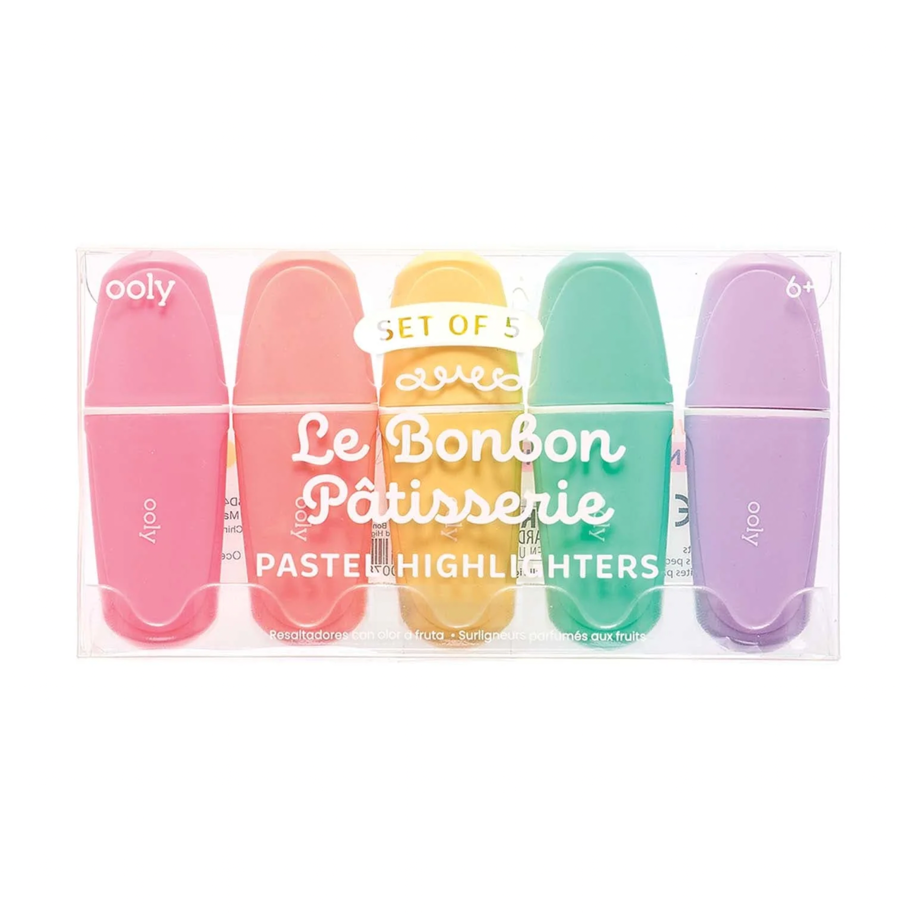 Le Bonbon Pâtisserie Pastel Highlighters - Set of 5
