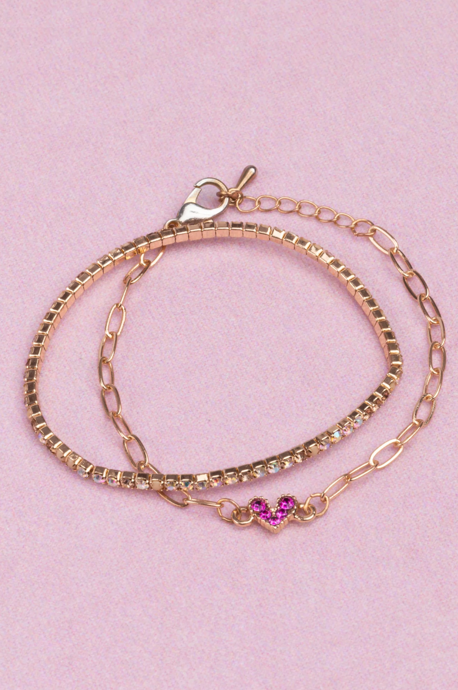 Boutique Chic Linked with Love Bracelet