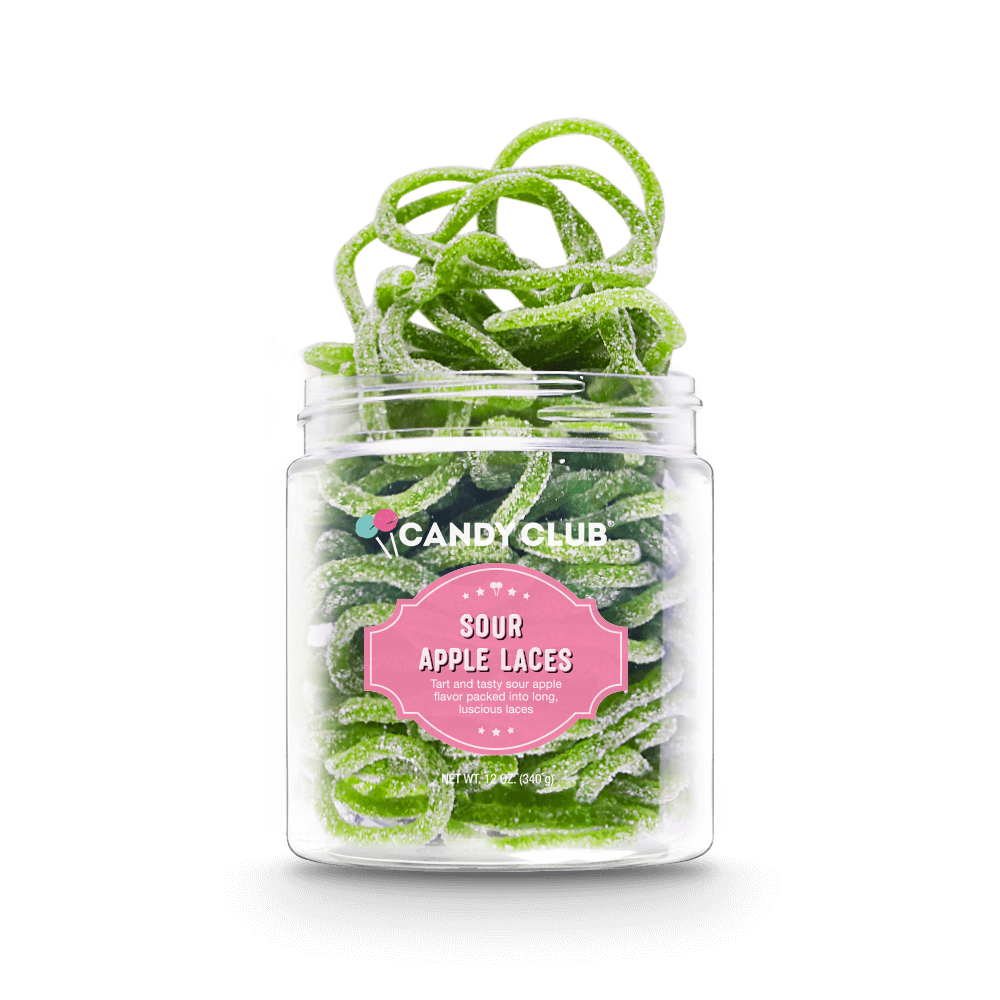 Candy Club Sour Apple Laces