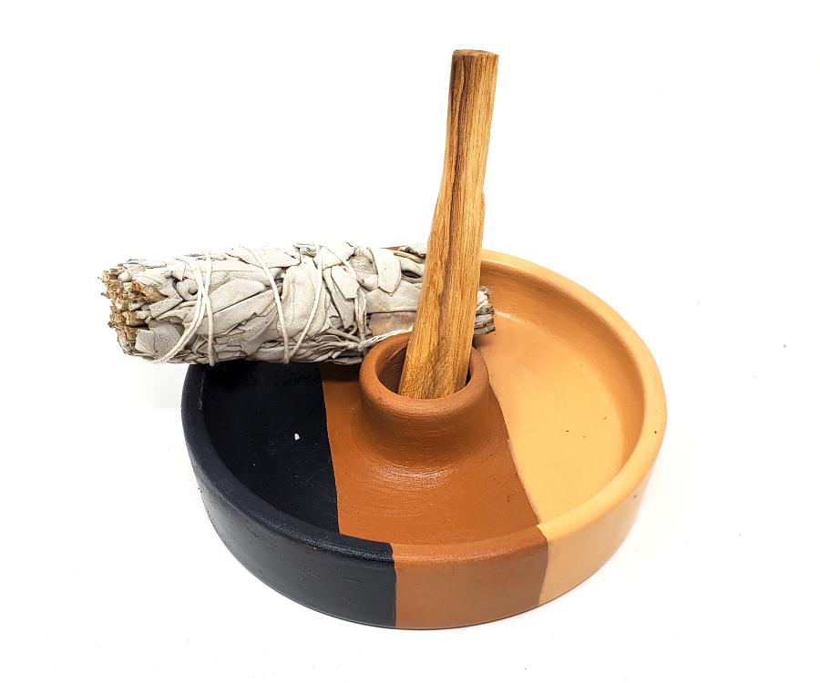 Tri-Color Palo Santo Burner