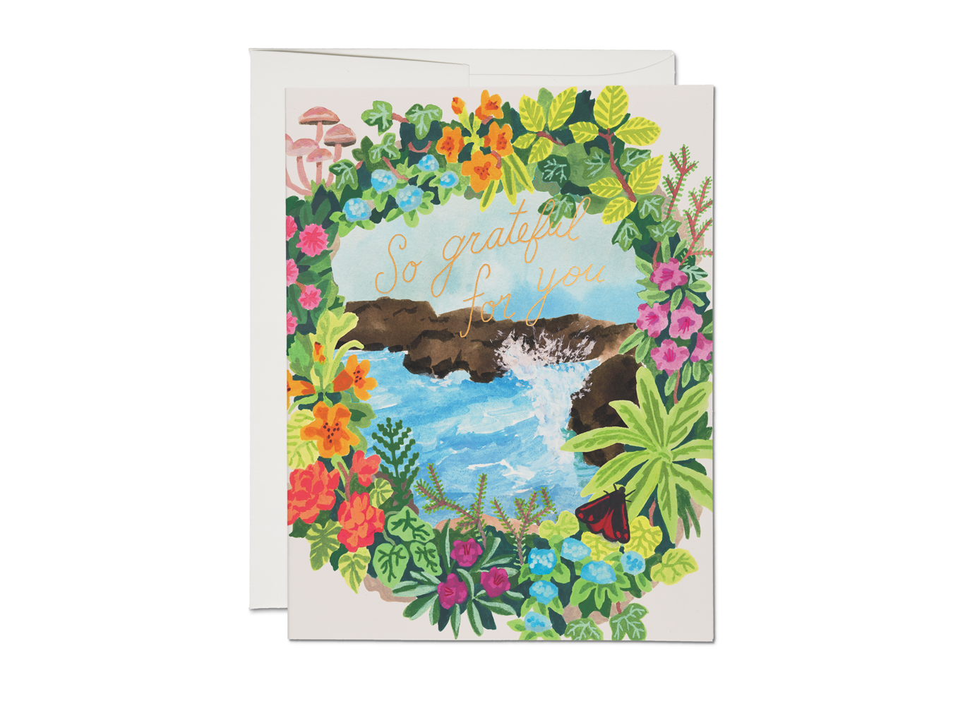 Ocean Vignette Card