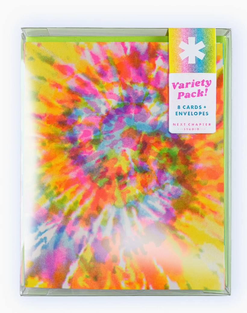 Tie Dye Variety Pack (8 cards)
