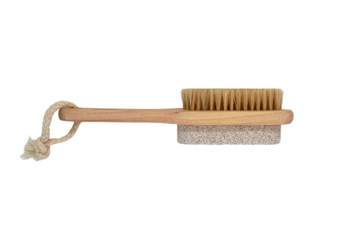 Natural Body Brush with Pumice Stone