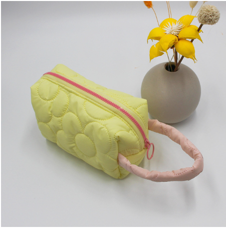 Quilted Cosmetic Bag