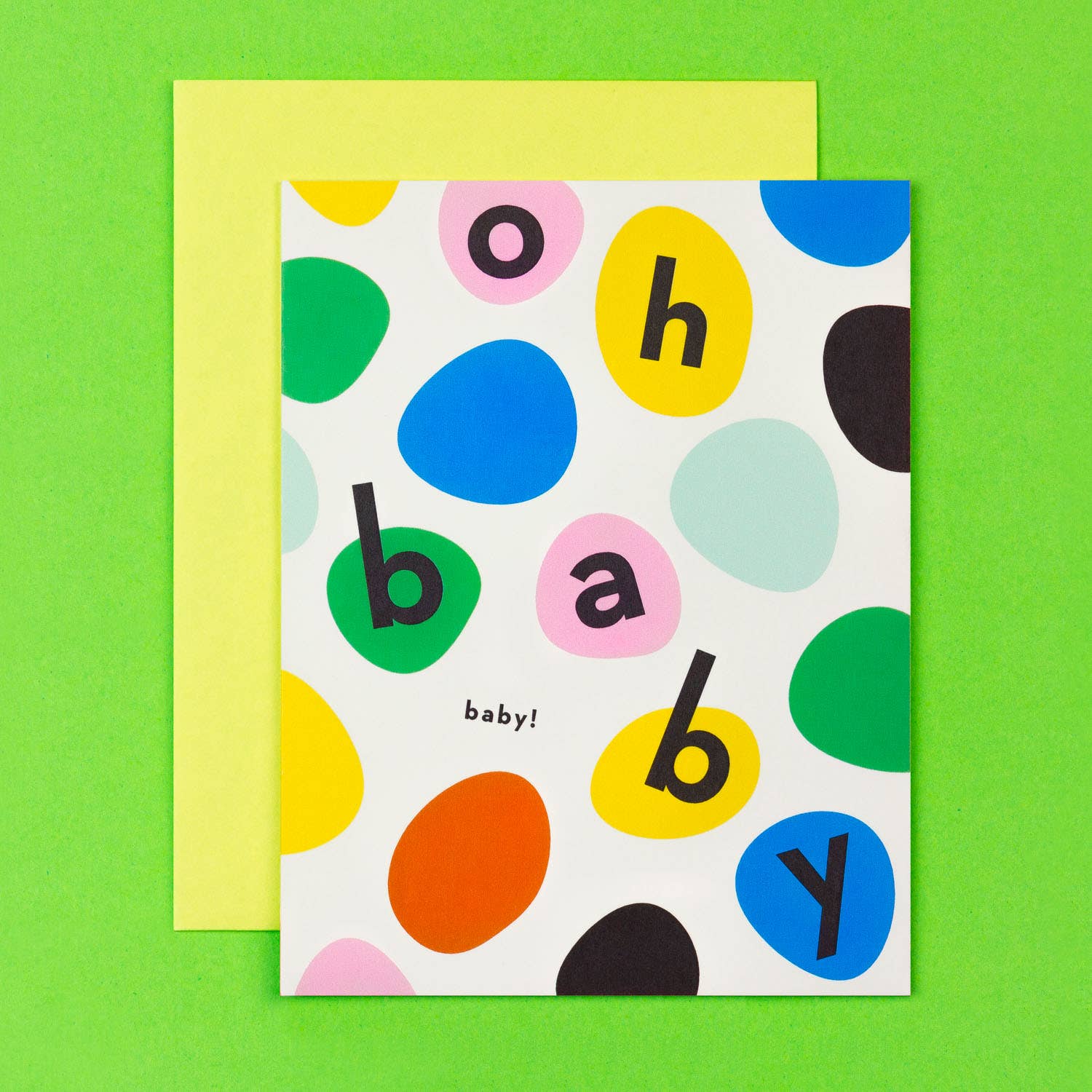 Oh Baby Baby! Dots Card