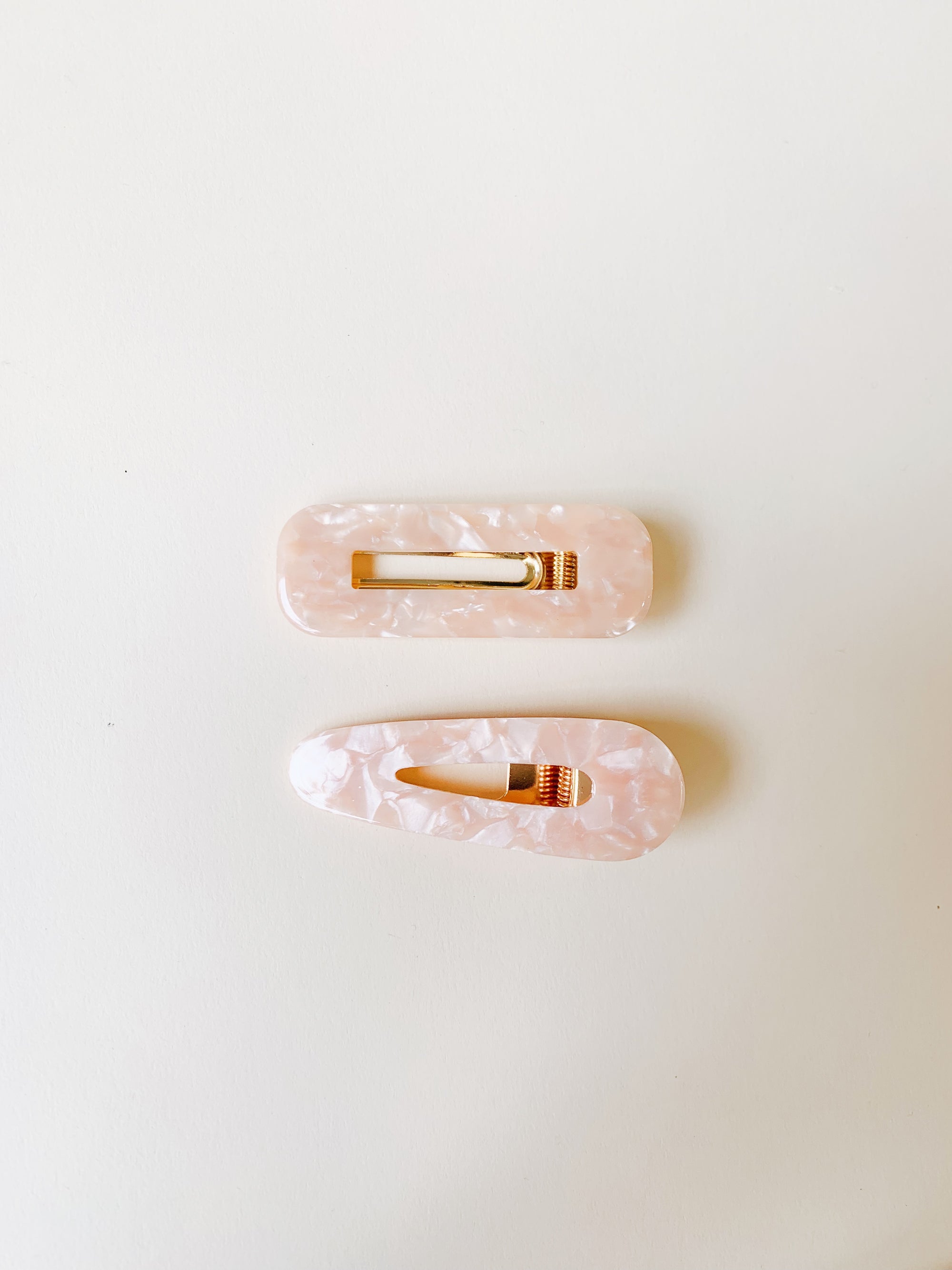 Resin Hair Clips (Set of 2)