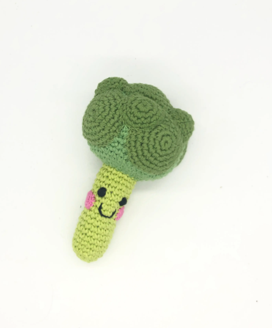 Crochet Fruits & Veggies Rattle
