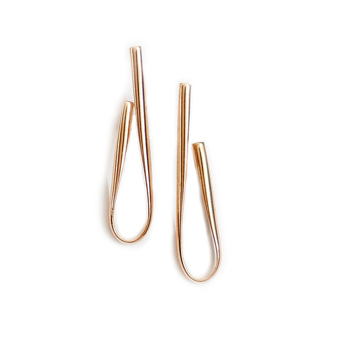 Abstract Loop Earrings