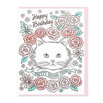 Pretty Young Thing Card