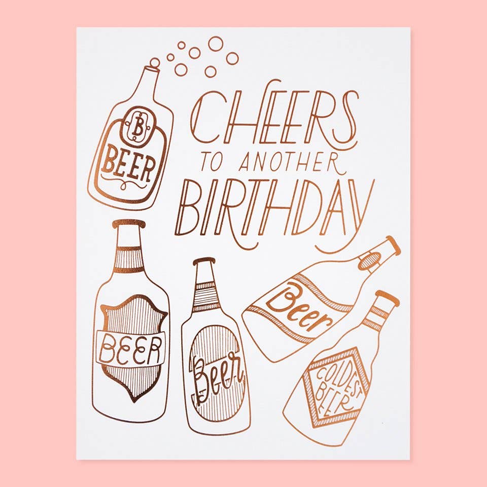The Good Twin | Cheers Birthday Card