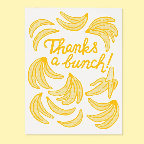 Banana Thanks Card (Boxed Set of 6)