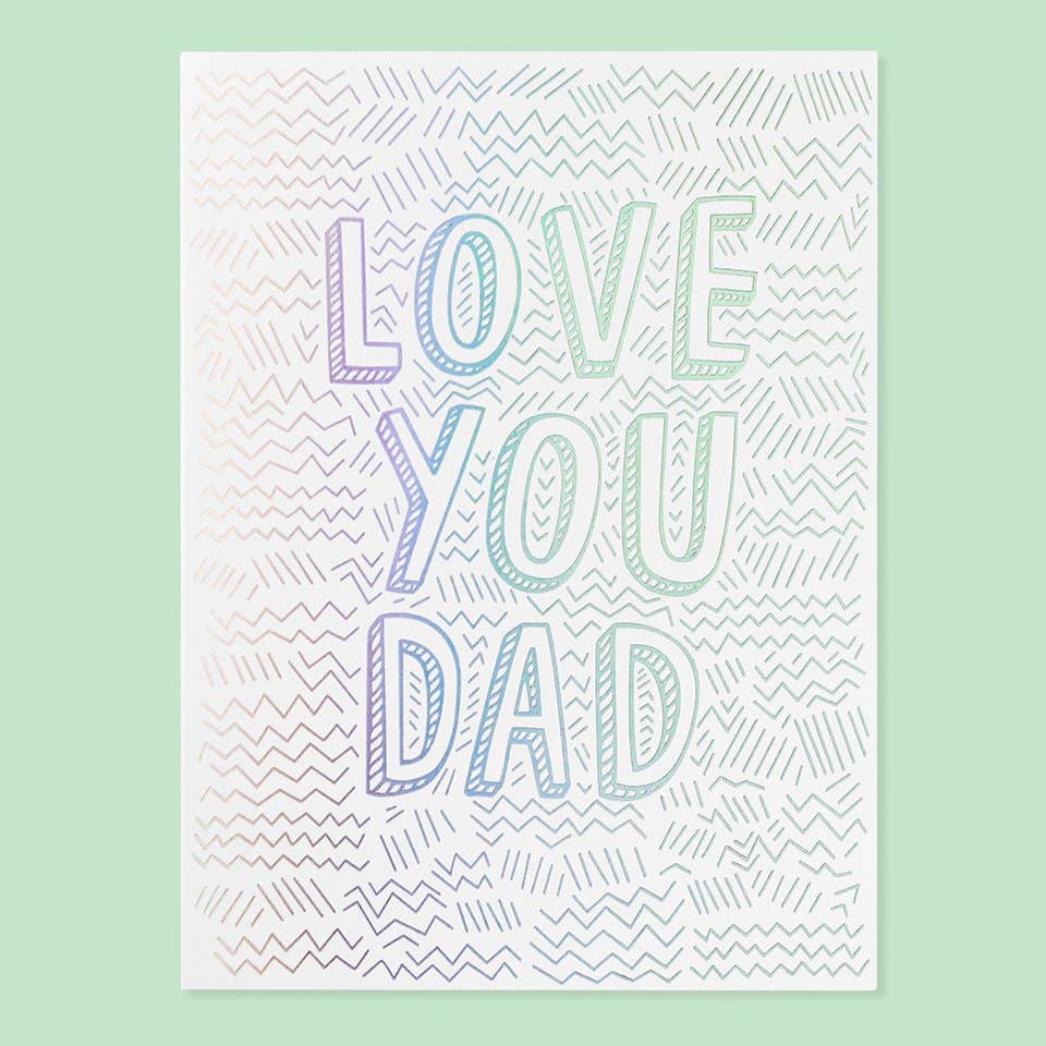 Love You Dad Card