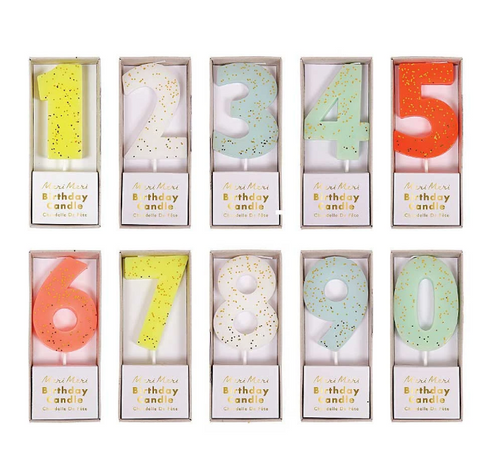 Number Birthday Candles (Singles)