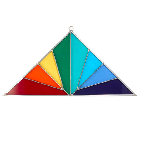 Panel - Large Triangle Rainbow