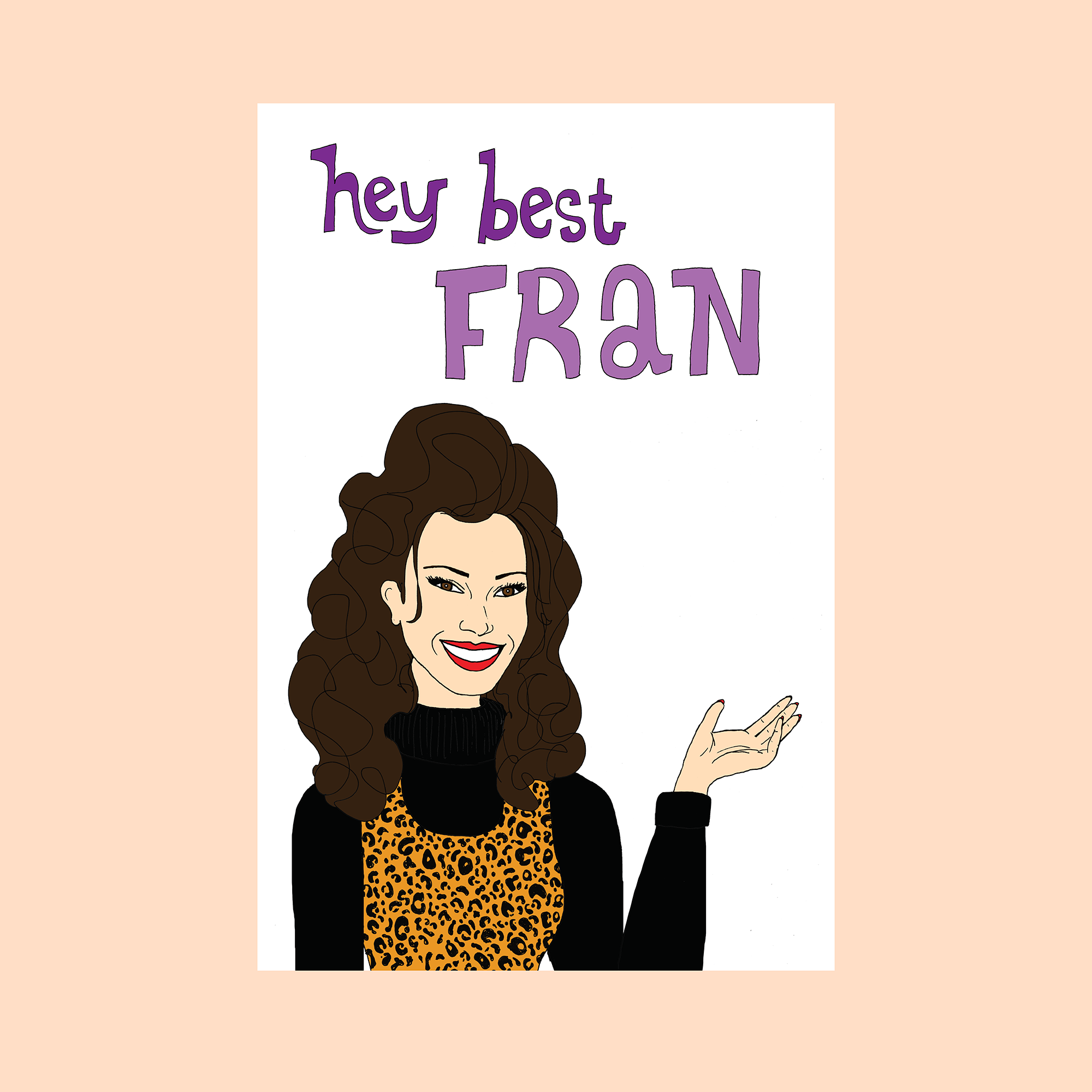 Fran Best Best Fran Card – Stay Forever