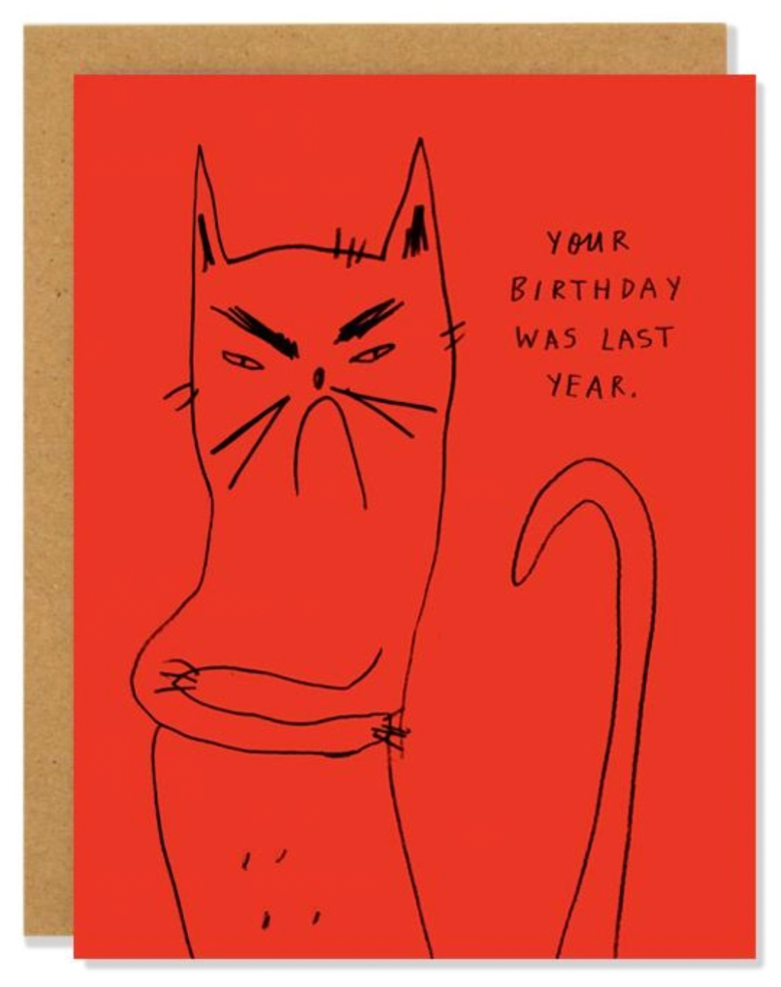 Bitter Kitty Card