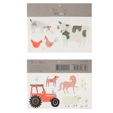 On The Farm Large Tattoos