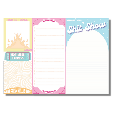 Shit Show Notepad Set