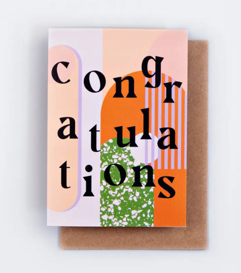 Vertigo Congratulations Card