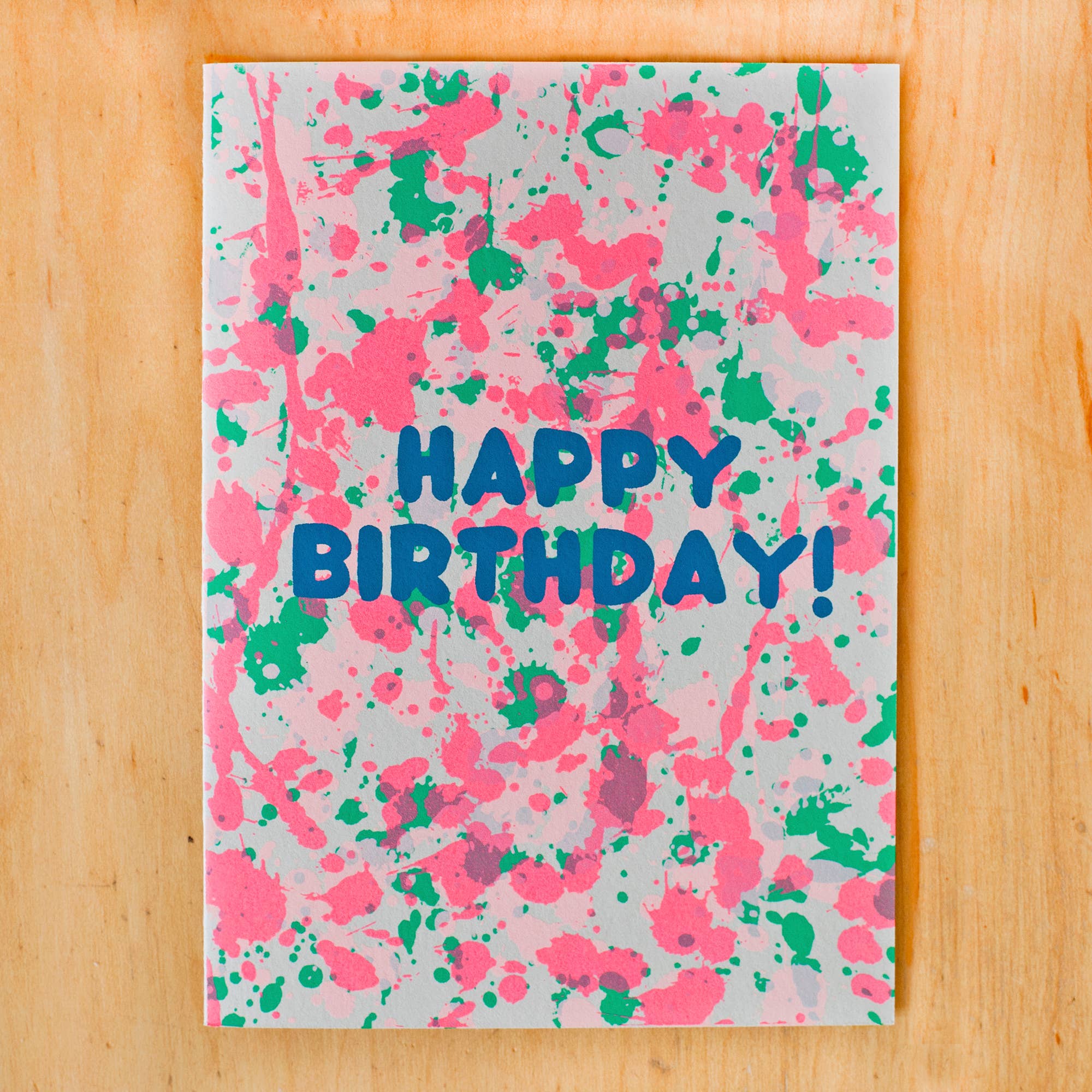 Birthday Splatter Neon