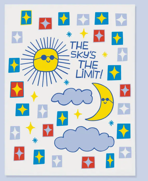 Sky's The Limit Card