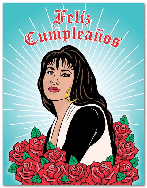 Selena Feliz Cumpleano Card