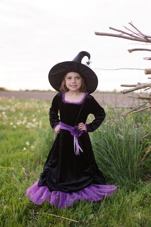 Vera the Velvet Witch Dress Hat
