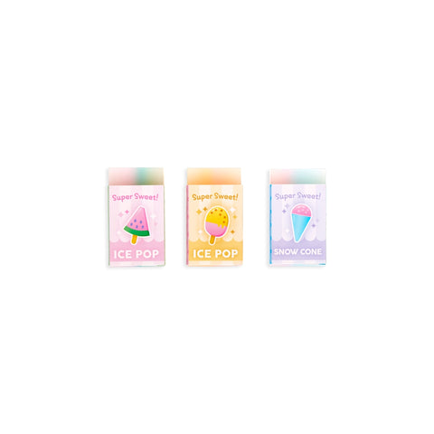 Sugar Joy Ice Cream Treats Mini Erasers
