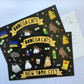 New York City Bodega Cat Postcard - Group of Cats