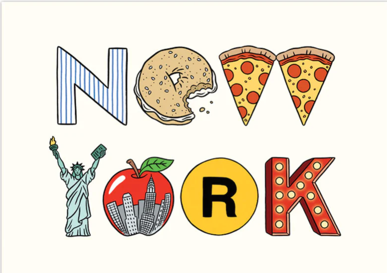 New York City Icons Card