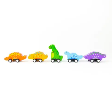 Pull Back Mini Dino Rollers Assorted